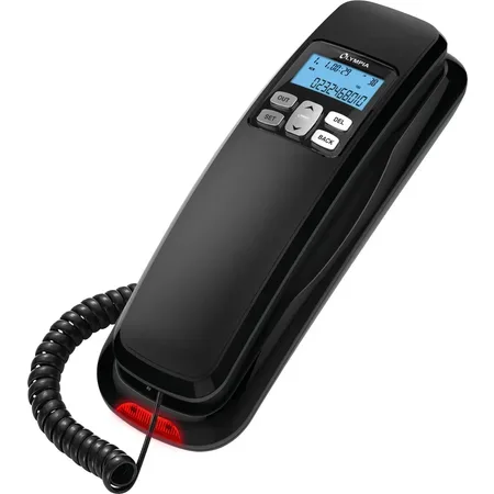 Olympia 4510 Analog telefon Svart, Röd