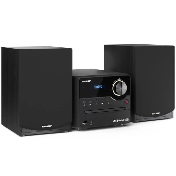 Sharp XL-B517D mikrosystem 45 W svart