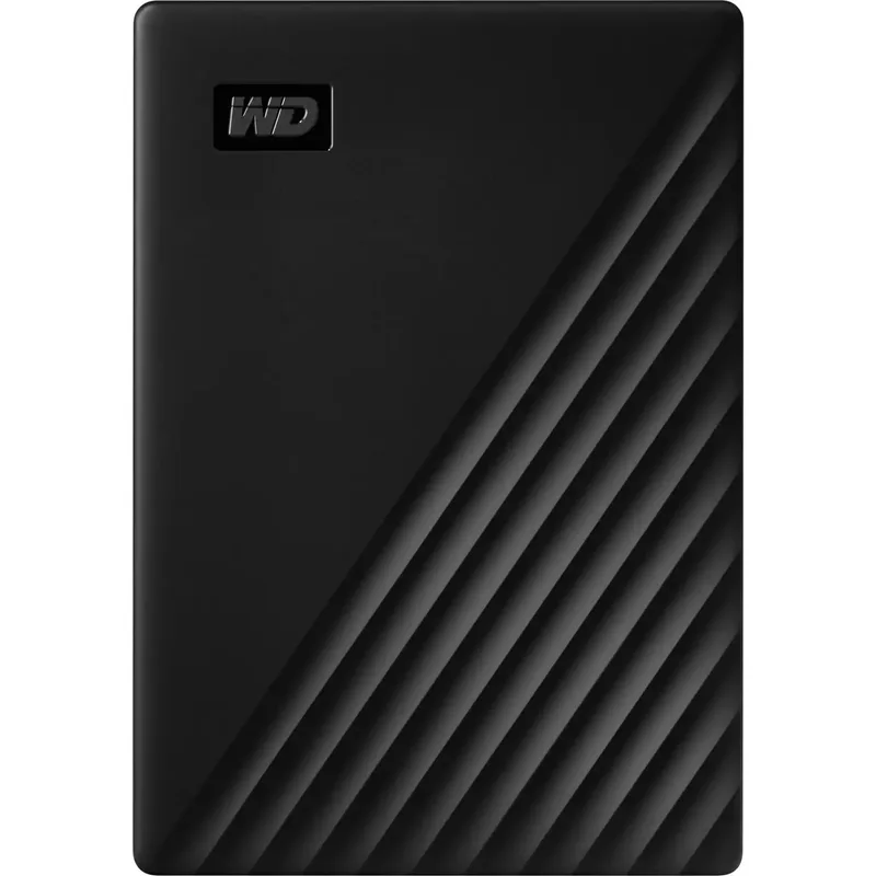 WD My Passport 5 TB Extern hårddisk 2.5 USB 3.2 Gen 1 Svart WDBPKJ0050BBK-WESN
