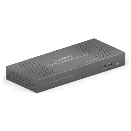 PureTools PT-SP-HD18-48G HDMI-splitter 8 utgångar