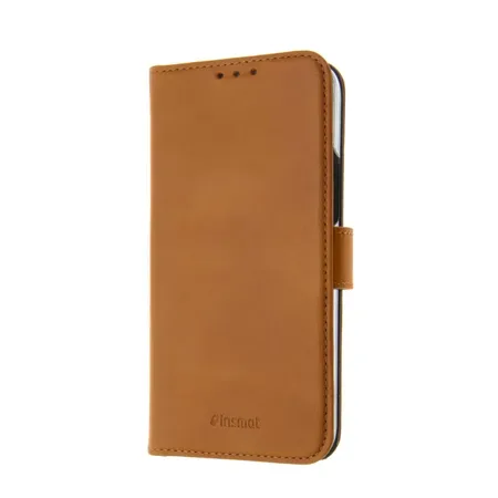 Insmat 650-2896 flipfodral, iPhone 12 Pro, brun