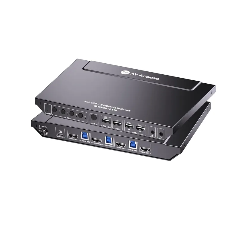 AV Access 4K USB-C & HDMI KVM-switch