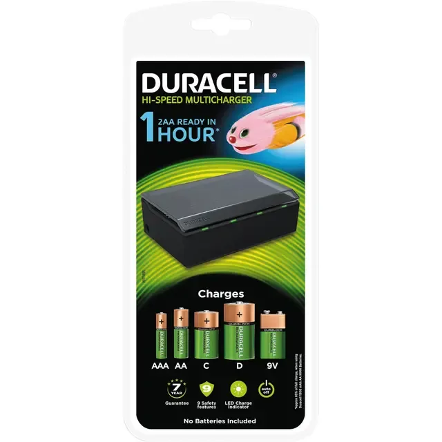 Duracell batteriladdare 3 timmars Multi Charger