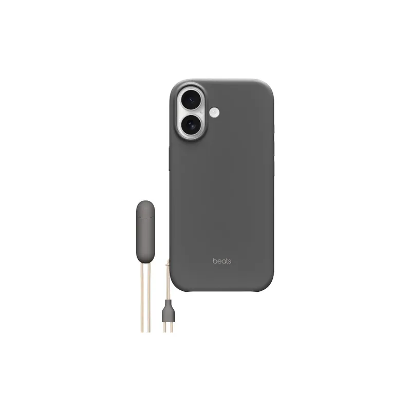 Beats iPhone 17 mobiltelefonfodral med stöd (Granitgrå)