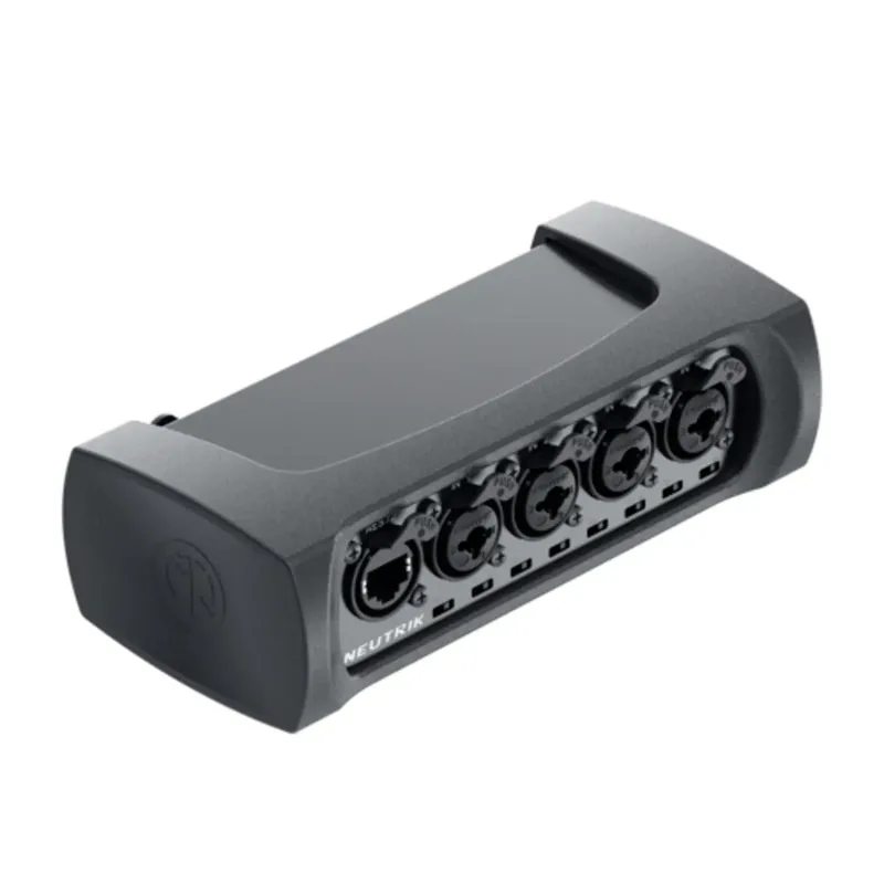 Neutrik NA-4I4O-AES72 stagebox, svart