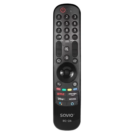 Savio RC-24 universalfjärrkontroll IR trådlös för TV