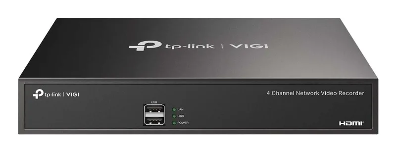 TP-Link VIGI NVR1004H 4-kanals nätverksvideoinspelare