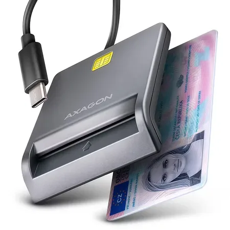 *CRE-SM3TC smart card reader USB-C 1.2m cable