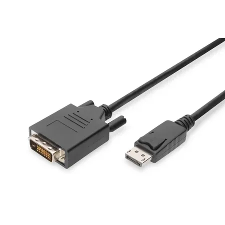 Digitus AK-340301-010-S videokabel adapter 1 m DisplayPort DVI-D Sort