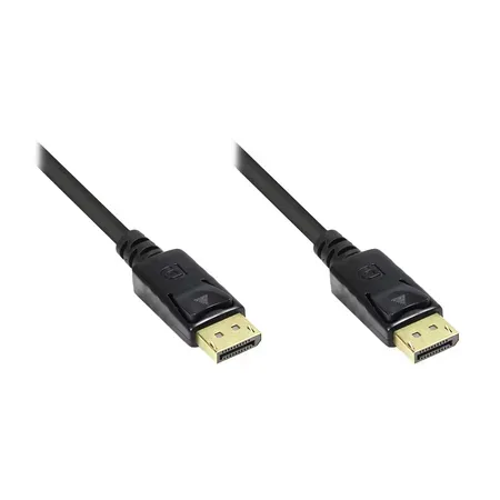 Alcasa DisplayPort-kabel 5 m svart