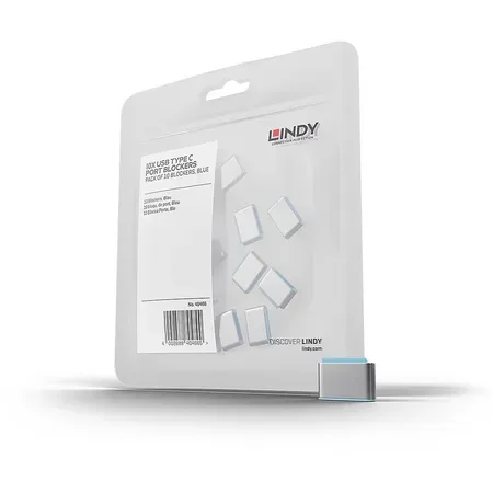 Lindy portblockerare USB-C Blå 10-pack