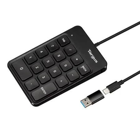 Targus Tangentbord Kabel Universal Svart