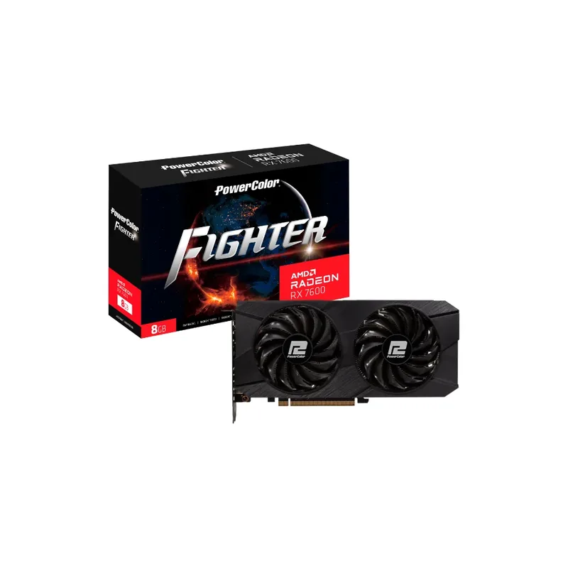 PowerColor Radeon RX 7600 8GB Fighter