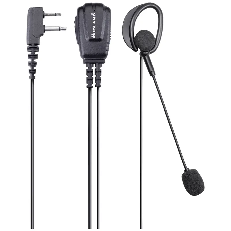 Midland Headset MA 30-L Kopfhörer und Mikr.Duo Klinke C1526