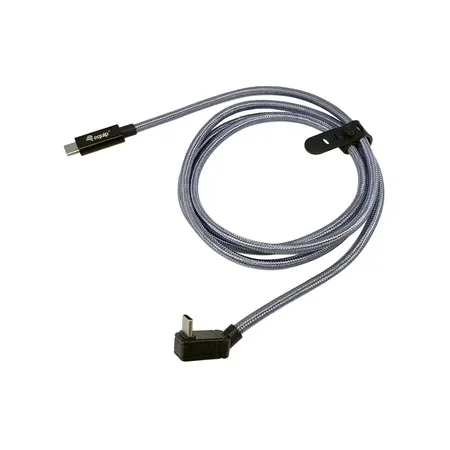 Equip USB-kabel USB-C till USB-C, 3 m, 20 Gbps, svart