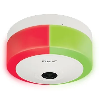 Hanwha TNF-9010 bevakningskameror IP-säkerhetskamera inomhus 3008 x 3008 pixlar Innertak/vägg