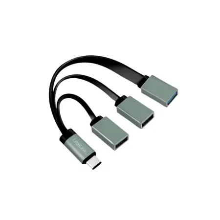 LogiLink UA0315 USB-C-hubb, 3 portar