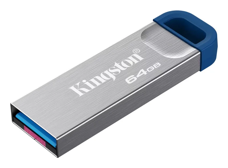 Kingston DataTraveler Kyson 64 GB USB 3.2 Gen 1 USB-minne Rostfritt stål
