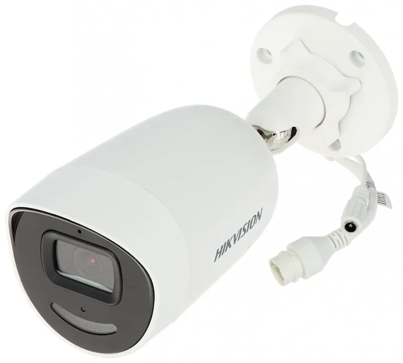 Hikvision DS-2CD2046G2-IU/SL(2.8mm)(C) 4 MP AcuSense nätverkskamera, bullet, med strobe och ljudvarning