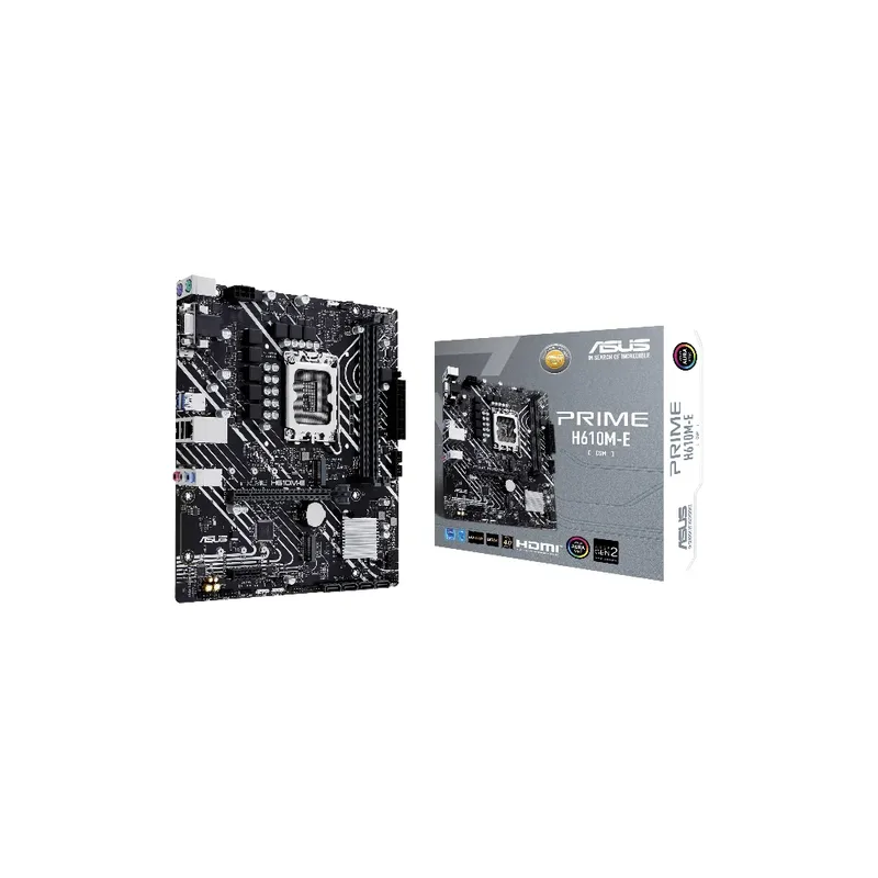 ASUS PRIME H610M-E-CSM moderkort micro ATX