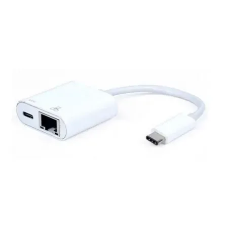 Mercodan USB-C nätverksadapter 0,2 m vit