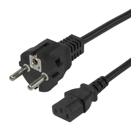 Deltaco Power cord CEE 7/7