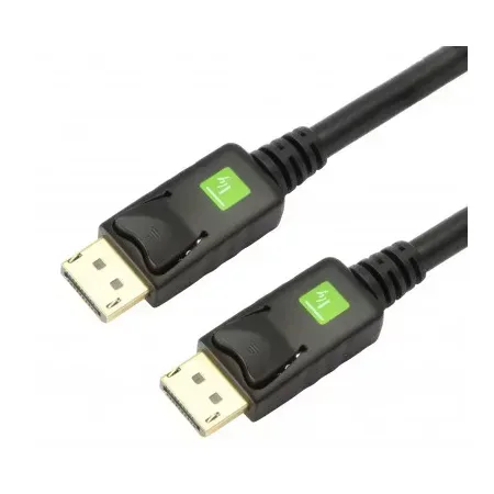Techly ICOC-DSP-A-005 DisplayPort-kabel 0,5 m svart