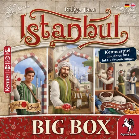 Pegasus Istanbul Big Box brädspel strategi