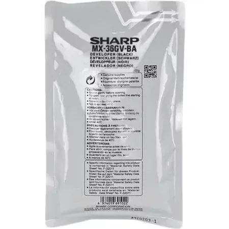 Sharp MX36GVBA framkallare svart