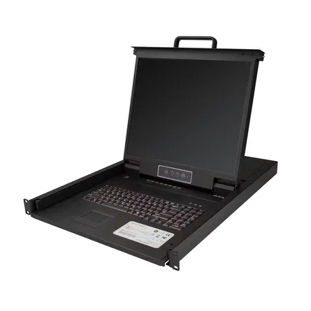 StarTech.com 8-ports rackmonterad KVM-konsol med 1,8 m kablar