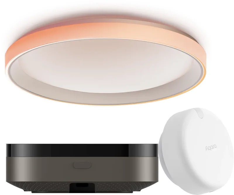Aqara Närvarosensor FP2 + T1M Taklampa + Hub M3
