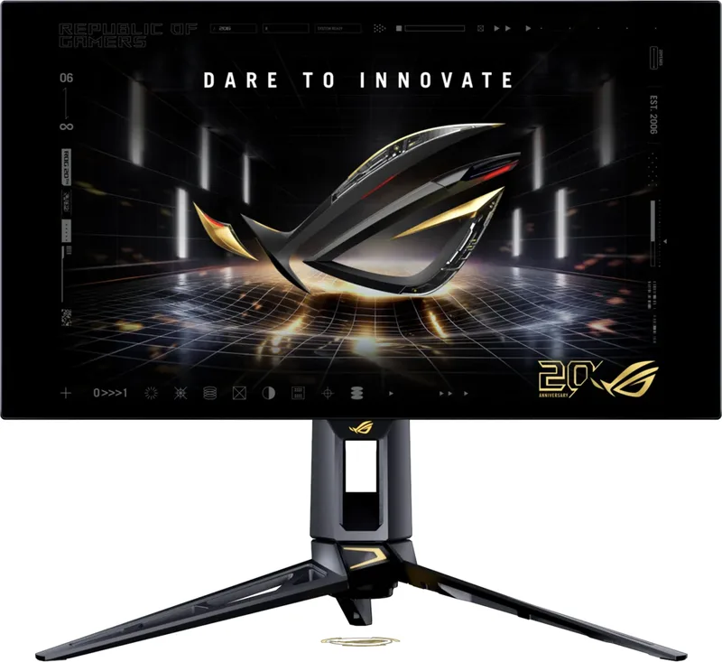 ASUS ROG Swift PG27AQWP-G Edition 20, 27 tum OLED QHD-skärm, 540/720 Hz