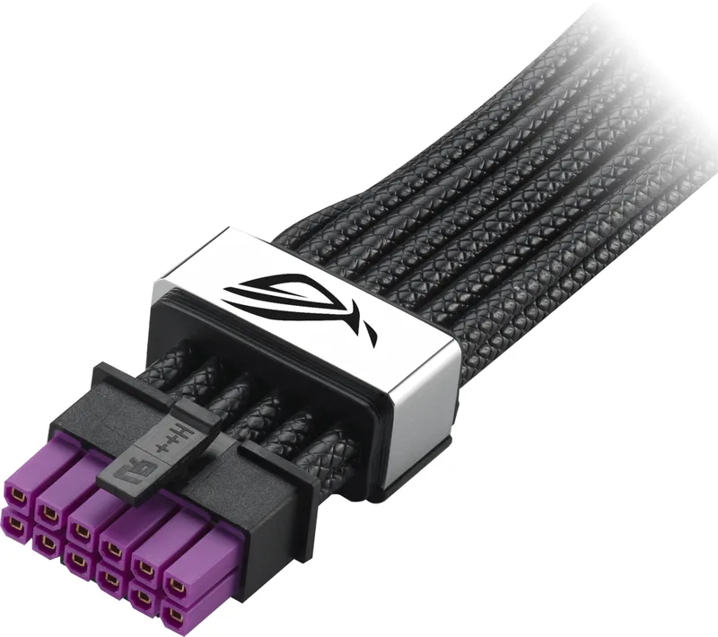 ASUS ROG Equalizer 12V-2x6 PCIe 5.1 ATX 3.1 Svart