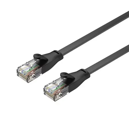 UNITEK C1815GBK nätverkskabel svart 20 m Cat6 U/UTP
