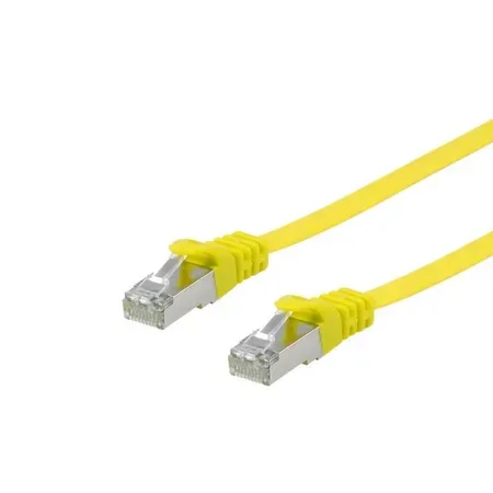 Equip 607660 nätverkskabel Cat6a U/FTP, gul, 1 m