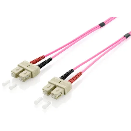 Equip 255529 InfiniBand- och fiberoptisk kabel, 0,5 m, SC, violett
