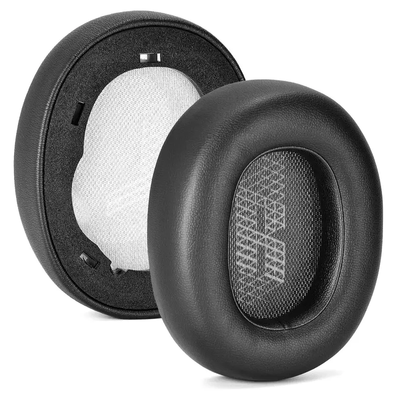 Öronkuddar för JBL E65 BTNC/Duet NC/LIVE650 660 BTNC 1 par Svart