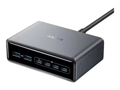 Anker Prime Bordsladdare Adapter 200Watt 4xUSB-C 2xUSB-A 2.0