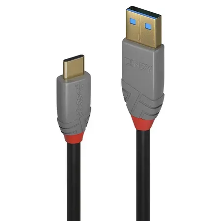 Lindy USB 3.2-kabel USB A till USB C 2 m