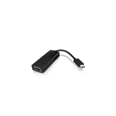 ICY BOX 60021 USB-grafikadapter 2048 x 1152 pixlar, svart
