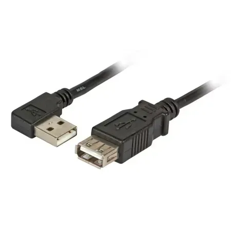 EFB Elektronik K5246SW.1 USB-kabel USB 2.0, 1 m, USB A, svart