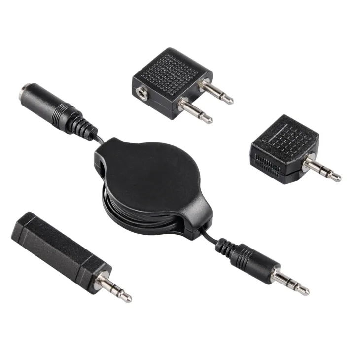 Hama adapterkit med kabel, 3,5 mm till 6,3 mm, 1,2 m