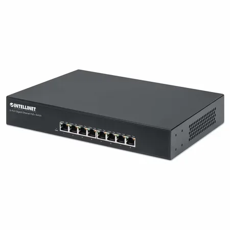 Intellinet 8-portars Gigabit PoE+ switch