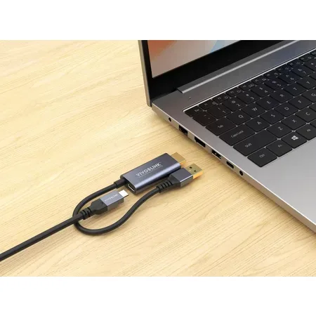 Vivolink HDMI-adapter, 0,15 m, rak