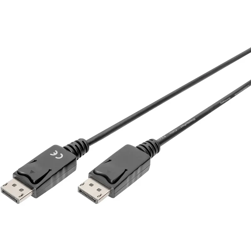 Digitus AK-340103-050-S DisplayPort-kabel, 5 m, svart