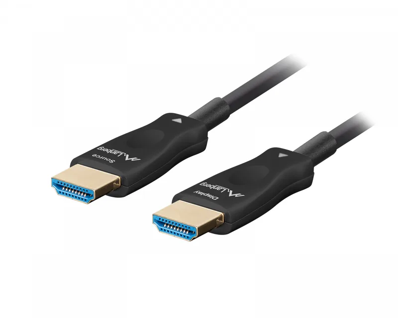 HDMI 2.1 Kabel Optisk Svart 8k