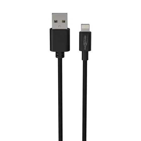 Ansmann 1700-0131 Lightning-kabel 1 m svart