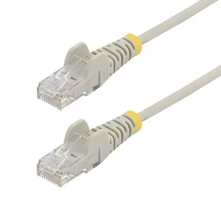 StarTech.com Cat6 nätverkskabel, smal, 15 m, grå