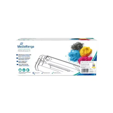 MediaRange toner HP CC532A/304A CE412X/305A CF382X/312A gul