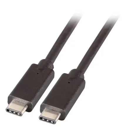 EFB K5283-5ASW.1 USB-kabel USB 3.2 Gen 2 USB C till USB C 1 m Svart